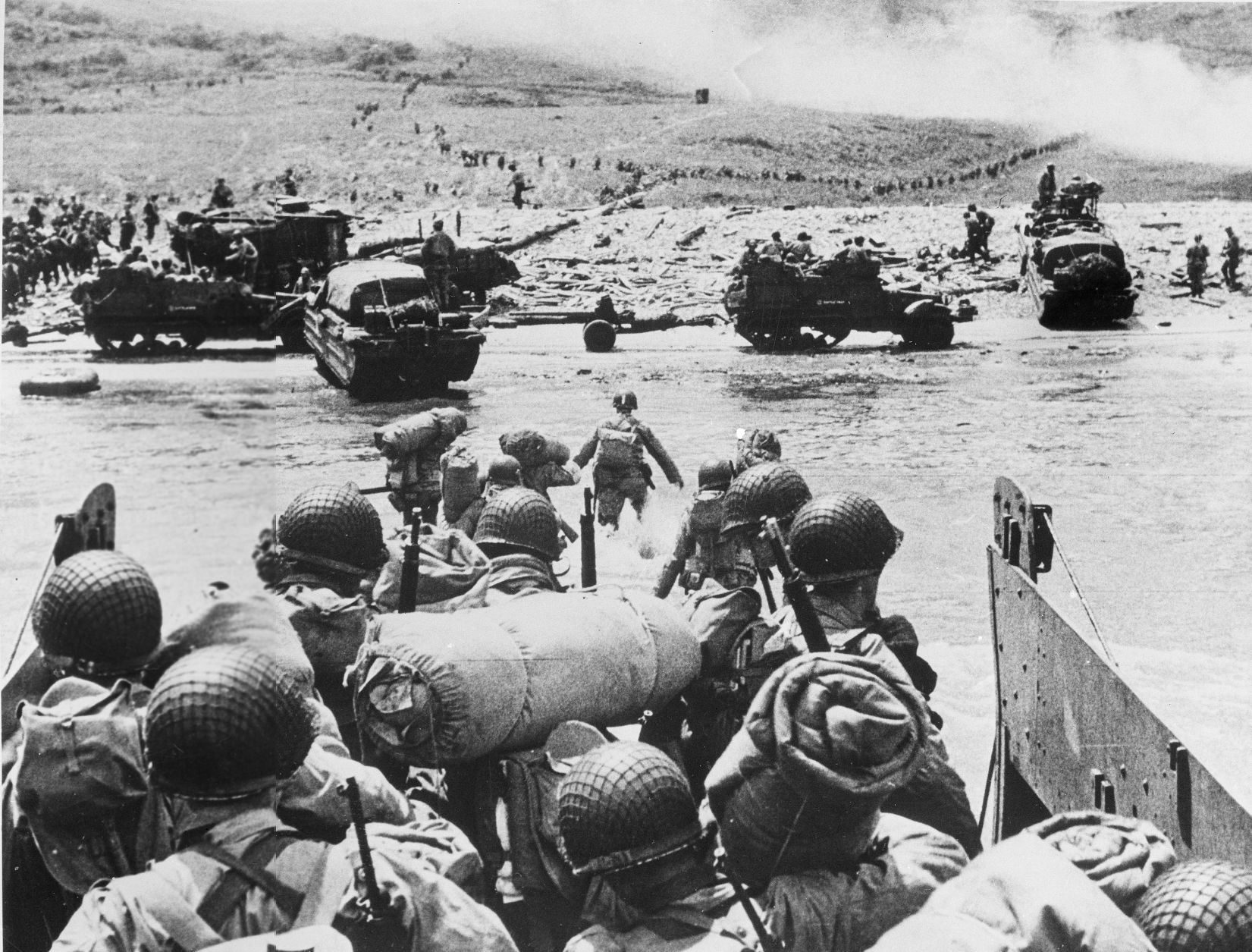 World War II D-Day landing